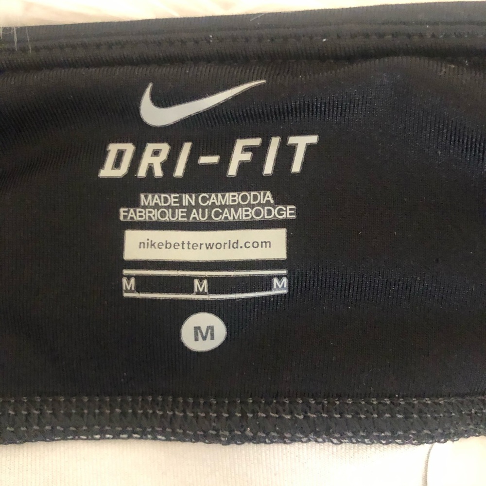 Nike Run Dri-Fit Animal Print Cropped Leggings SzM - Picture 4 of 8